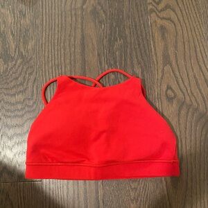 lululemon athletica Red sport bra